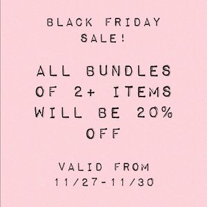 Black Friday Sale!
